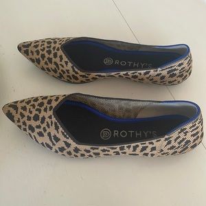 Rothy’s Leopard Flats
